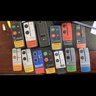 电动绞盘遥控器12V24V通用双遥控车载吊机遥控 绞盘遥控器无线厂