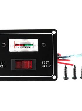 船用电池测试试双电器池测电压表指针式电压AOS3044表12V10A