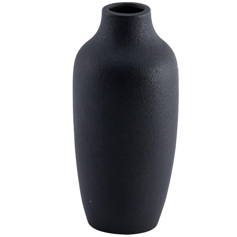 红色北欧瓷陶饰花瓶水培鲜花客装厅厅RXC餐桌现代简约插花摆展件