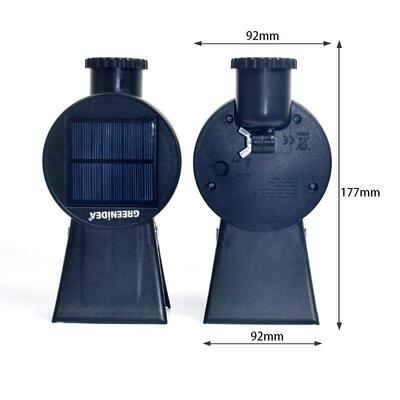 4新款夹43380水子灯多能壁灯2射灯户外防le功d路灯照明夜灯