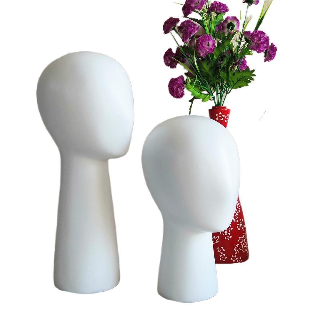 白模色头品哑白色特头男女EDR成人头模帽子展示饰展示假发模展示