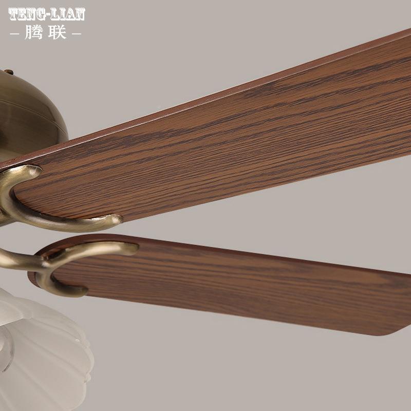 简约美无品牌/式电风扇现代简约餐厅吊灯厅吊扇北欧卧室饭客厅扇