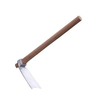 不锈钢锄头家用种头菜种花除锄草工具花园小198锄笋铲草挖农用扁