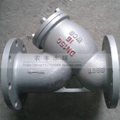 GL41H 蒸汽管道隔沙 水 隔污阀门 碳钢 铸钢法兰蒸汽Y型过滤器