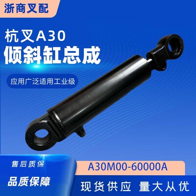 叉车油缸倾斜油缸总成A30N300-60100适用杭叉A30叉车前倾后仰油顶