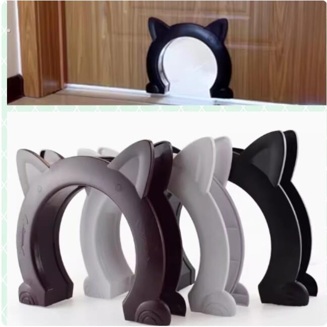 无门帘猫门洞门套宠物自由出入门空调房猫进出门洞静音狗狗小狗门