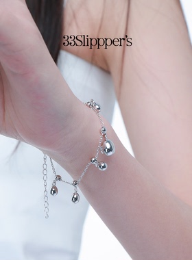 可调节流苏手链小铃铛原创设计