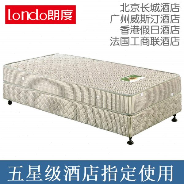五星级酒店简约家具床架宾馆1.2米标间单间快捷单人双人床垫 定制