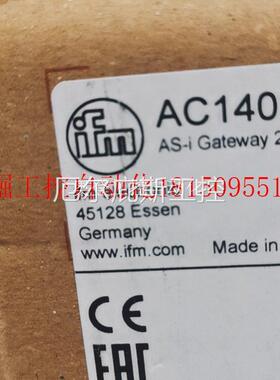 议价IFM 易福门AS-i Profinet网关AC1402现货工控专属