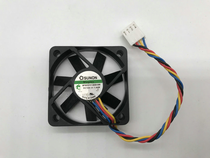工厂一手SUNON建准 5cm 5010 MF50101V1-Q020-S99 12V 1.44W 4线