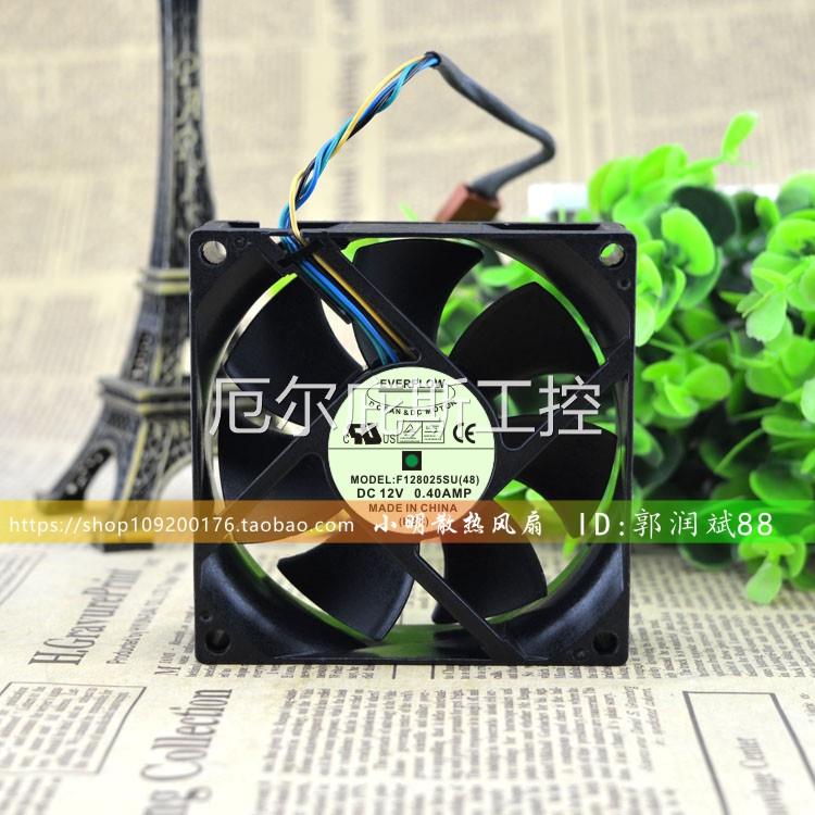 一手咨询原装EVERFLOW F128025SU-48 机箱CPU静音散热风扇12V 0.4