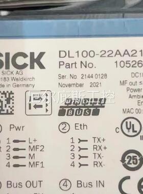 咨询报价DL100-22AA2102 西克Sick全新激光测距传感器