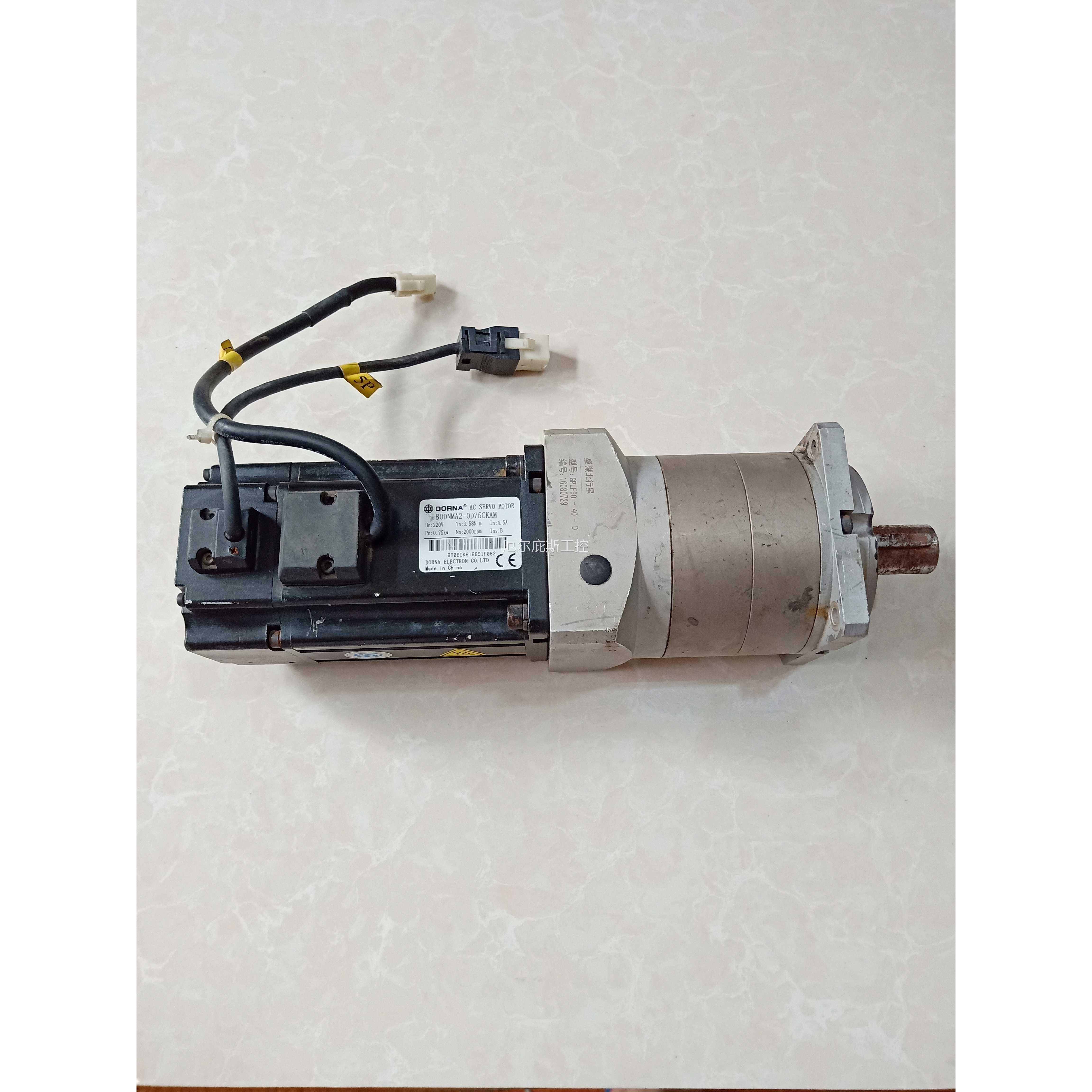 二手东菱伺服电机80DNMA2-0D75CKAM 原装拆机 GPLF90-40-D 0.75KW