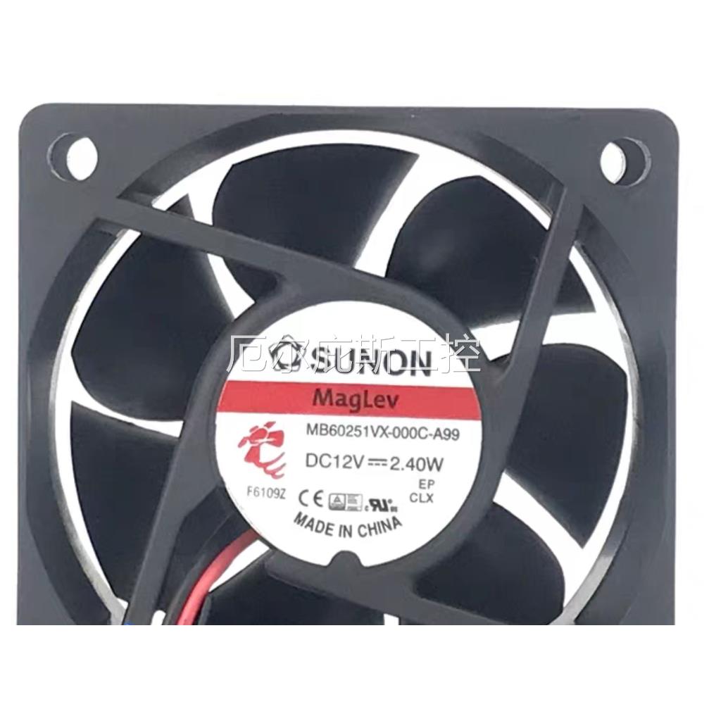 咨询客服SUNON建准6CM厘米6025 DC12V 2.40W散热风扇MB60251VX-00
