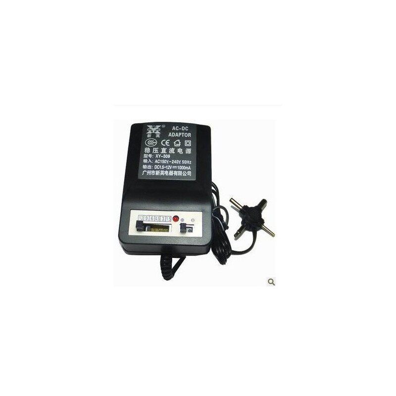 新英 XY-309 变压器稳压可调1.5V3V4.5V6V9V12V电源1000MA 1A