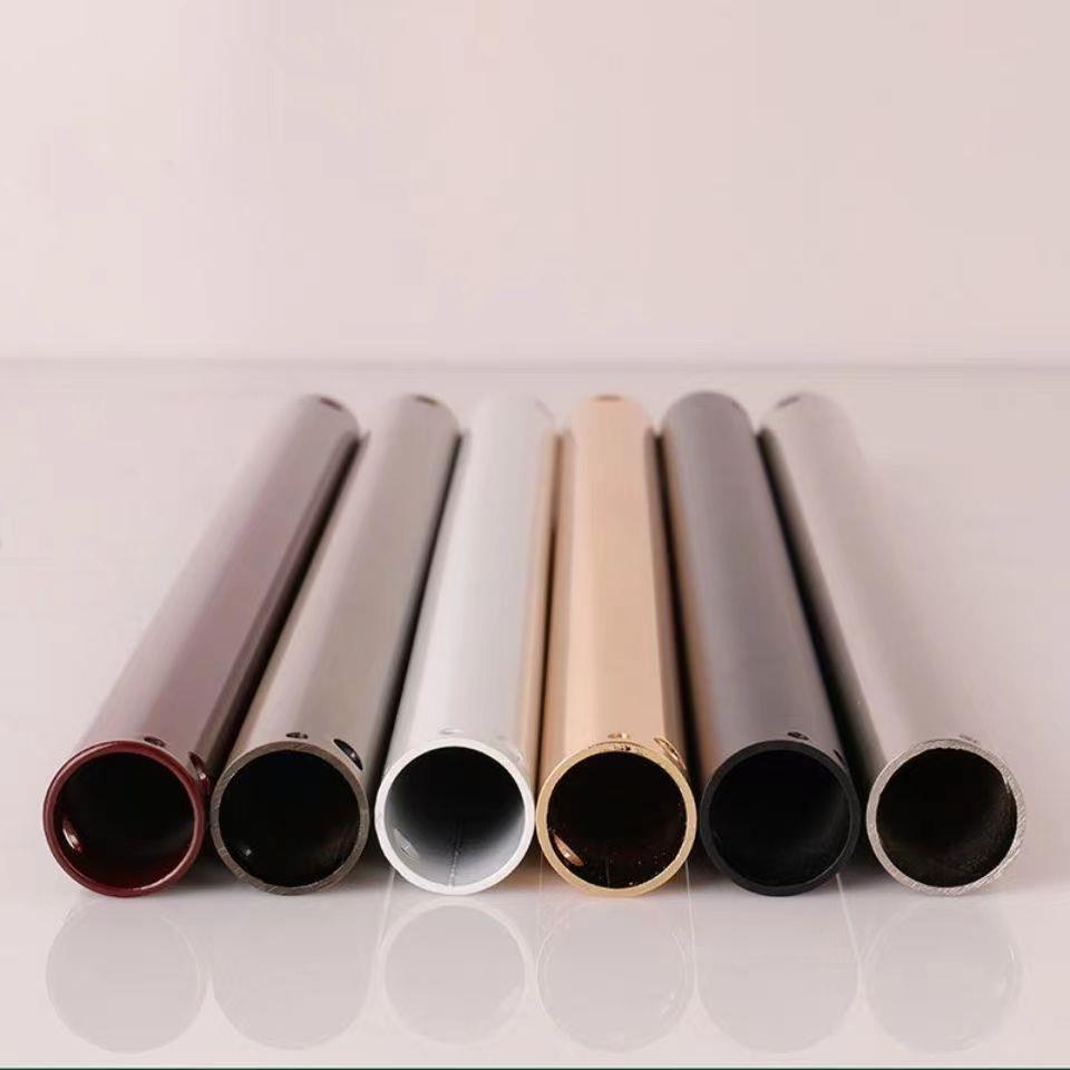 吊扇灯专用吊杆加长定制风扇灯吊杆古铜色白色合金吊扇灯吊杆配件