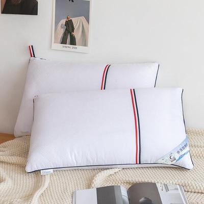 枕头不塌陷不变形枕芯高护颈椎枕助睡眠一对装单双人家用酒店专用