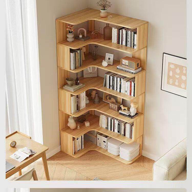 转角书架转角书柜家用儿童落地置物架学生简易多层储物拐角收纳柜,住宅家具,书架,淘宝优惠券,粉丝福利购,淘宝优惠卷