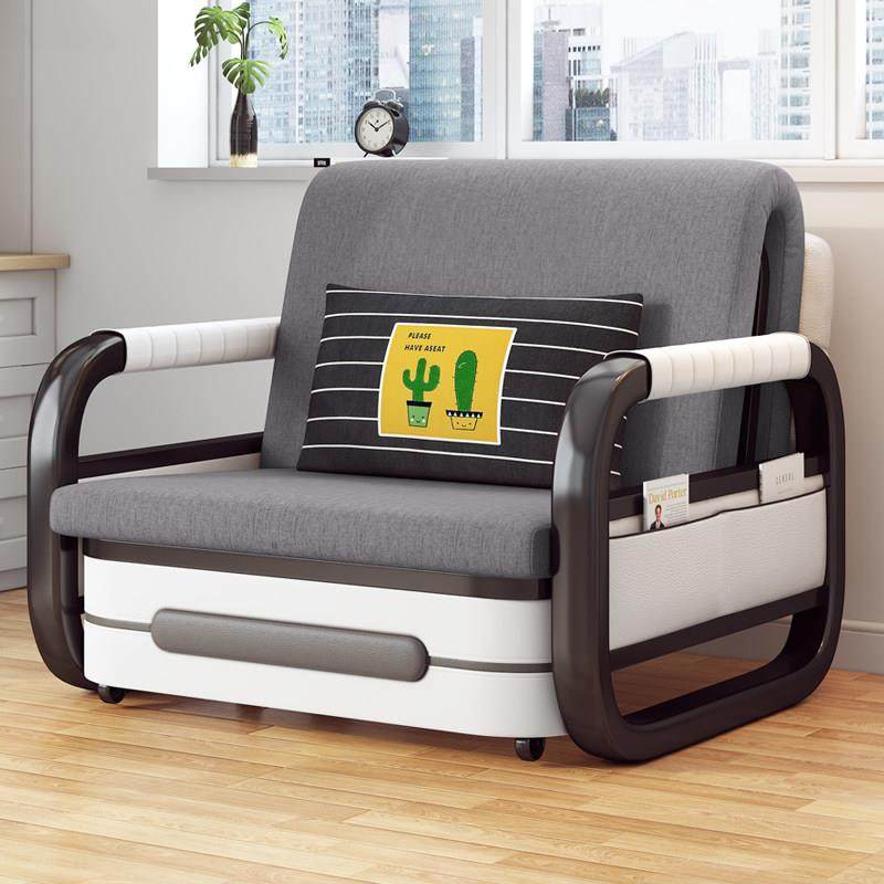 折叠单人沙发床两用阳台多功能床小户型沙发2025新款0.8米伸缩床,住宅家具,沙发床,淘宝优惠券,粉丝福利购,淘宝优惠卷