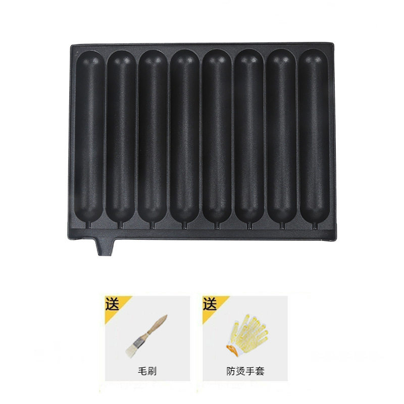 烤肠机路边摊商用脆皮淀粉肠烤机夜市摆摊卡式炉烤肠盘模具铝合金