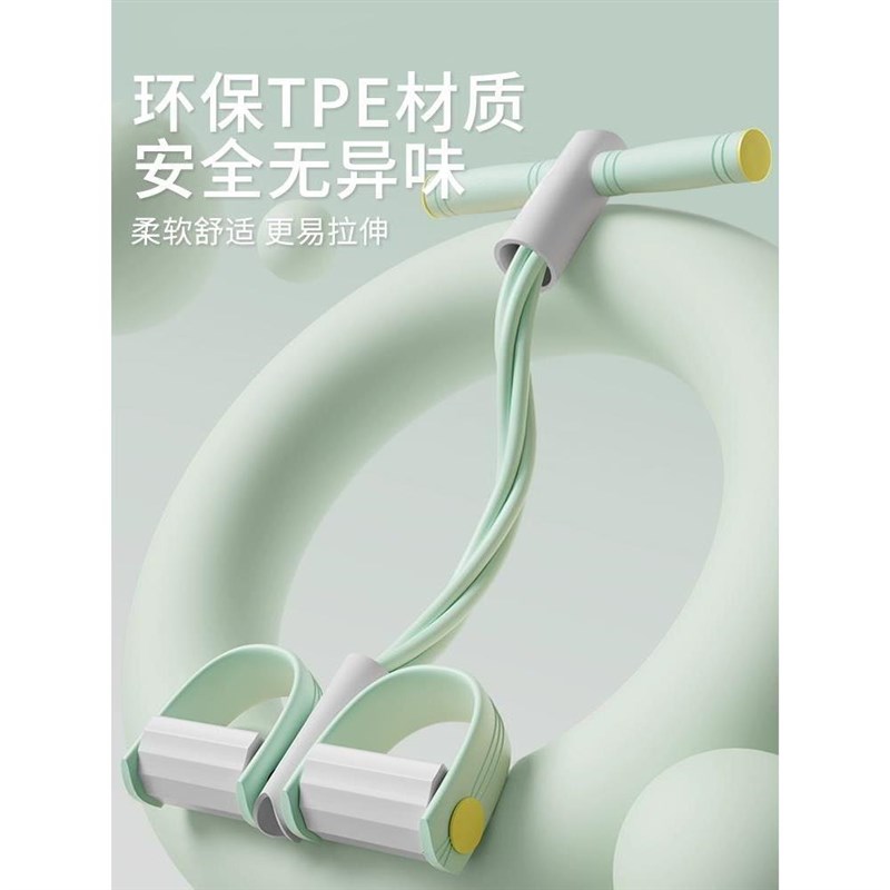 小肚子大的姐妹这样练,美背收腹告别大肚腩,久拉不变形!拉力器
