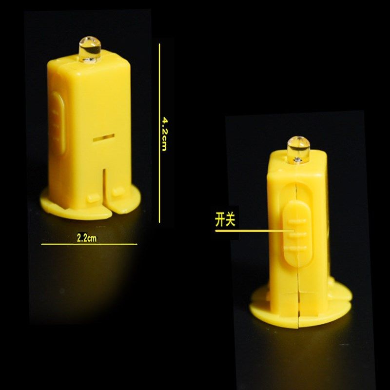 幼儿园儿童手工灯笼内置装饰小灯泡元宵节发光led灯笼灯电子灯芯