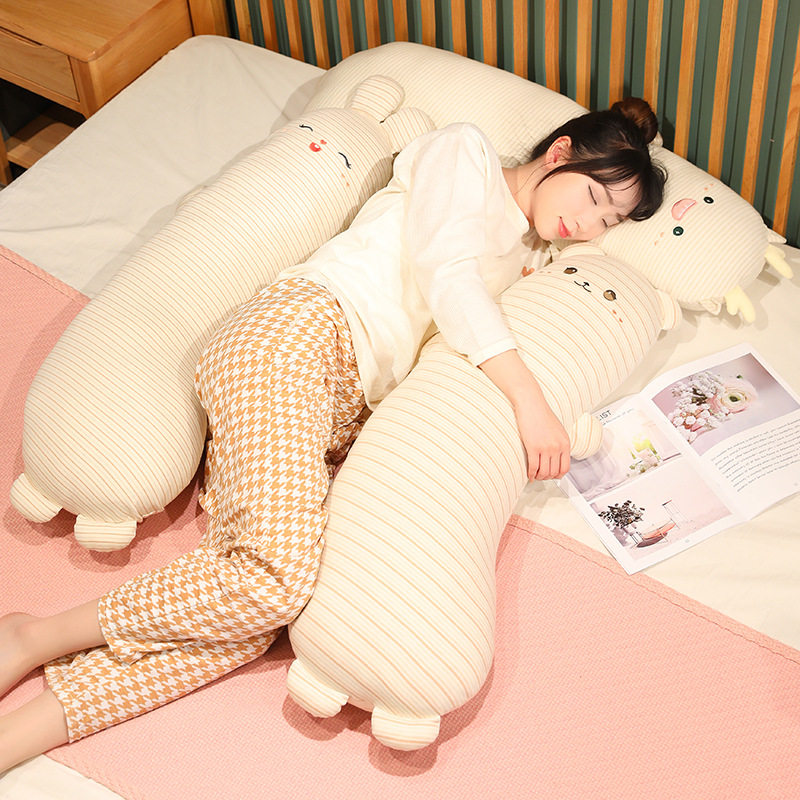 a类婴儿棉长条抱枕女生睡觉专用孕妇床上夹腿侧睡枕头儿童可拆洗
