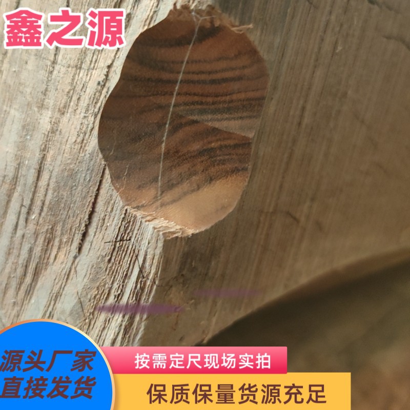 柳桉木菠萝格圆柱墨西哥黄花梨红柳桉木地板菠萝格硬木户外古建