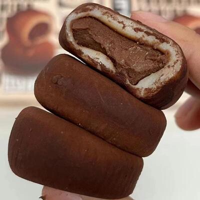 日式和风生巧福团巧克力爆浆夹心大福糯米糍雪媚娘糯叽叽孕妇可吃