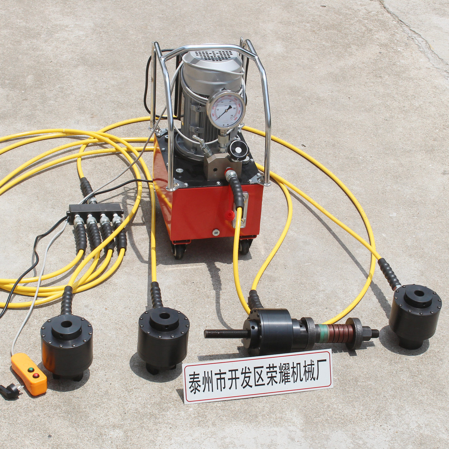 液压螺栓拉伸预紧器单级M20-M200可用于缸盖螺丝 风电 化工等行业