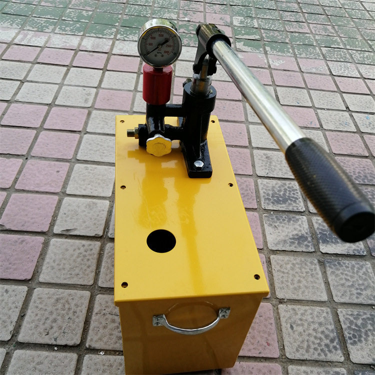 手动试压泵SYB系列水管测试压力泵便携式测压泵打压机