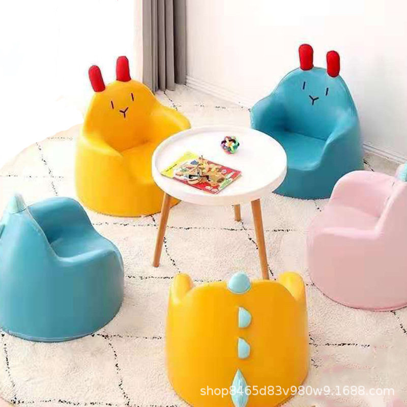 儿童沙发座椅可爱女孩公主动物沙发宝宝单人皮艺懒人沙发宝宝沙发
