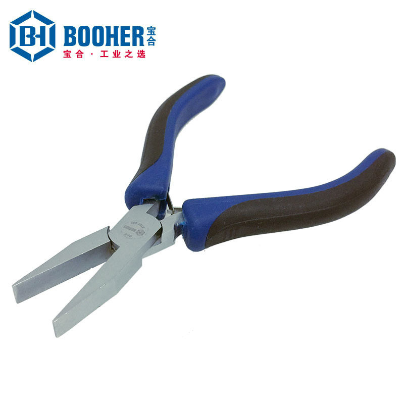 Booher宝合手动工具 迷你扁嘴钳BH2107605 5"(125mm)