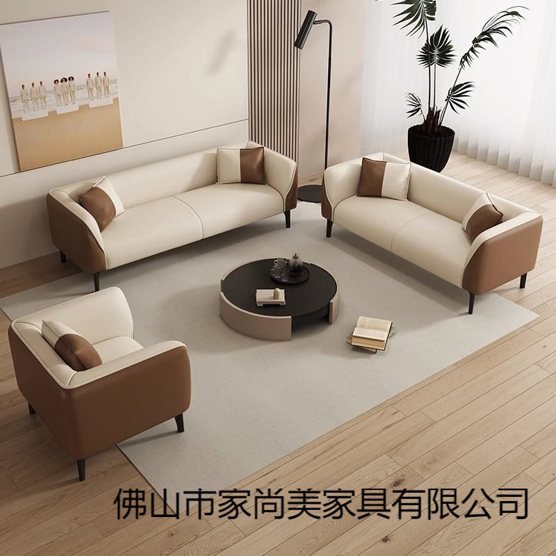 简约组合沙发小户型网红客厅科技布现代简约单人双人三人卧室轻奢