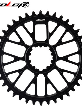 GOLDIX超轻型山地公路自行车曲柄镂空盘片GXP规格正负齿链轮