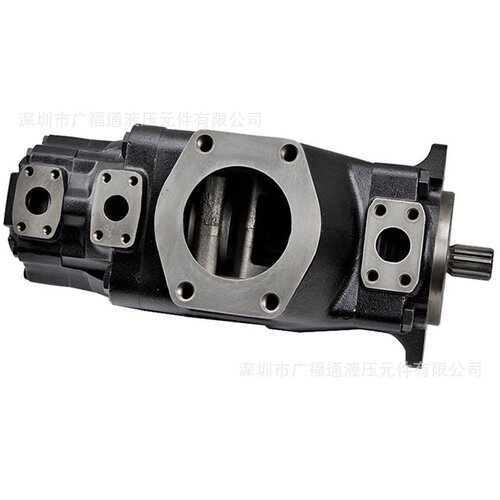 丹尼逊 DENISON三连泵T6DCC T6EDC系列高压定量叶片泵船舶机械用