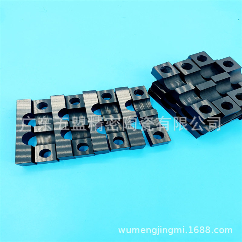 氮化硅陶瓷板柱塞特种工业焊接定位销块片电子陶瓷芯耐磨高硬度