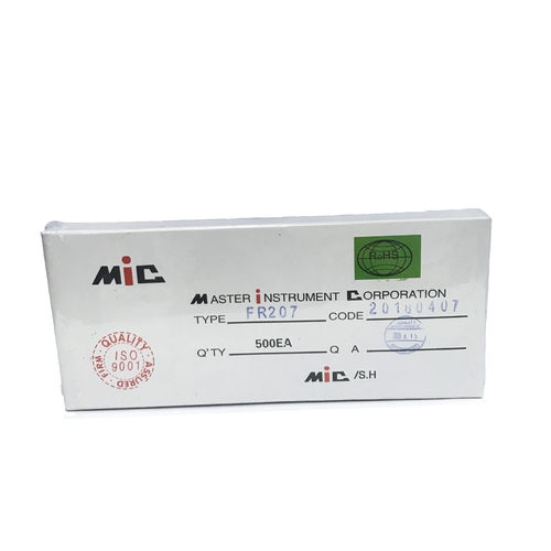 插件快恢复二极管 FR207 DO-15封装 厂家直供 全新优势现货