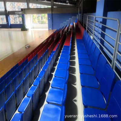 厂家直销 体育场馆活动伸缩看台座椅 折叠看台 移动看台伸缩椅