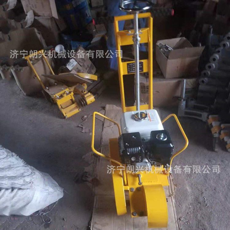 钢轨除锈机CS-1手推式内燃钢轨抛光机工务段推车汽油磨轨机