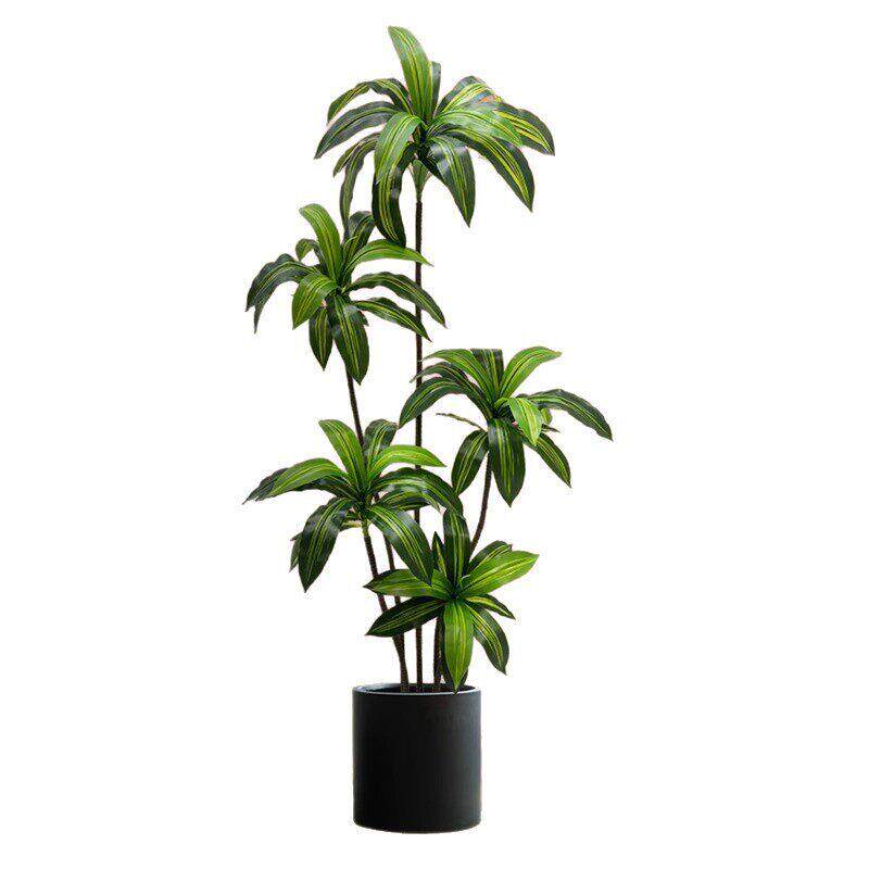 巴西木仿真绿植端轻奢客厅大型室内电视柜旁摆件装饰树假植物