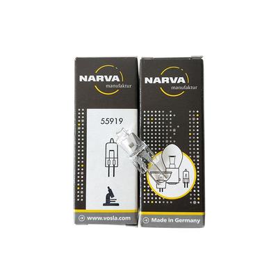 德国利华NARVA55919HLL12V20WG4扁平灯丝米泡
