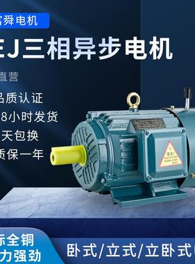 6极三相制动电机0.55千瓦-30千瓦全铜电机YEJ电磁制动电动机