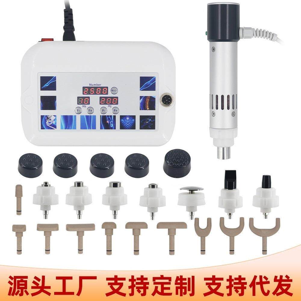 多功能电动正骨枪聚焦式体外冲击波整脊按摩枪脊椎脉冲枪