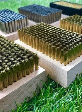 网纹辊陶瓷凹凸印板超细0.076铜丝刷不锈钢丝清洗刷0.127铜丝刷