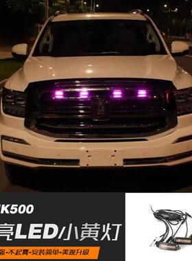 坦克500中网小黄灯改装中网日行灯专用LED装饰氛围灯汽车无损安装