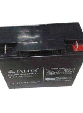 JALONUPS电池UPS电源蓄电池12V17AHNP17-12不间断电源