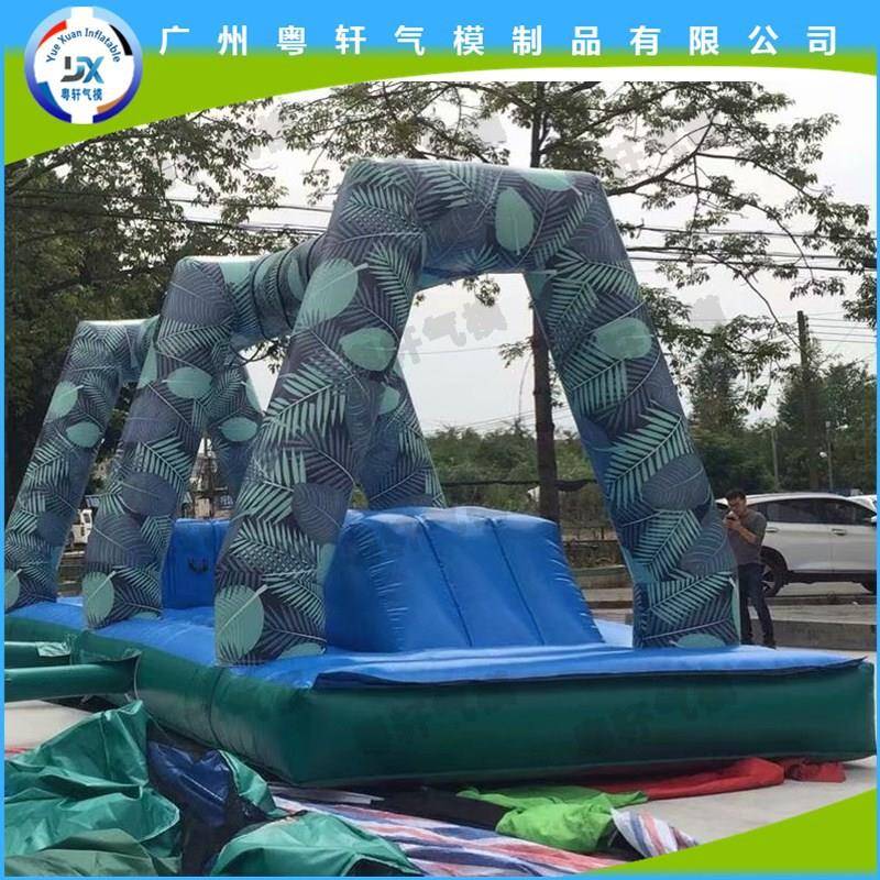 游戏障碍竞技充气模型气模大型公司团队游戏刺激娱乐