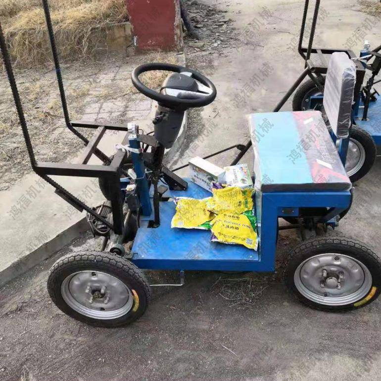 出售小型叉砖车价格实惠电动免烧砖搬运车电瓶式四轮运砖车