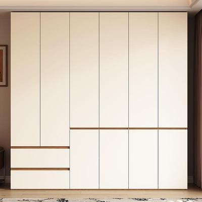 H&ENF级衣柜家用平开门简约现代经济型柜子18m加厚实木欧松板大衣